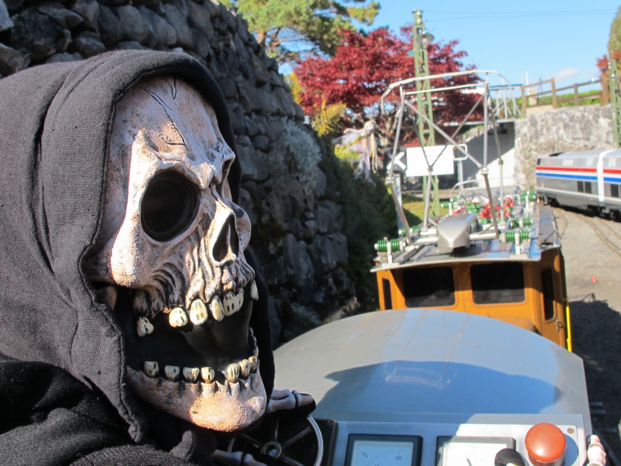 Au Bouveret, le Swiss Vapeur Parc affiche les couleurs pour Halloween du 9 au 31 octobre.