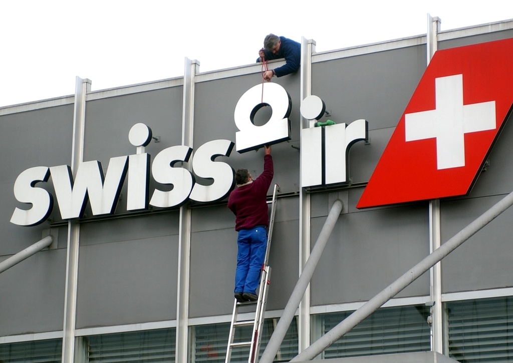 En mars 2002, Swissair disparaît définitivement au profit de Swiss.