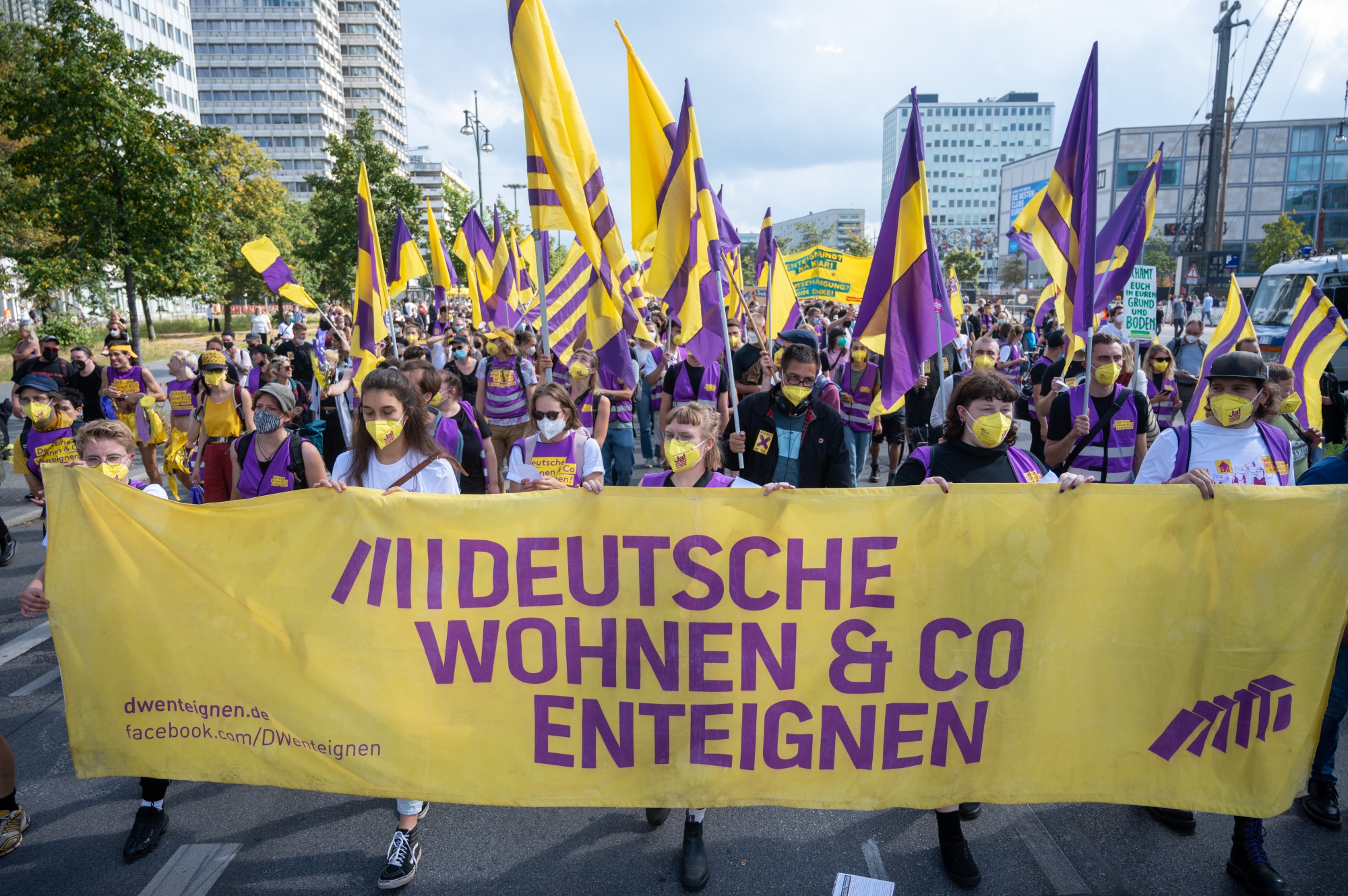 La manifestation a réuni 20'000 personnes venues de tout le pays le 11 septembre dernier à Berlin.
