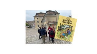 Visite guidée Hergé, Tournesol et Tintin