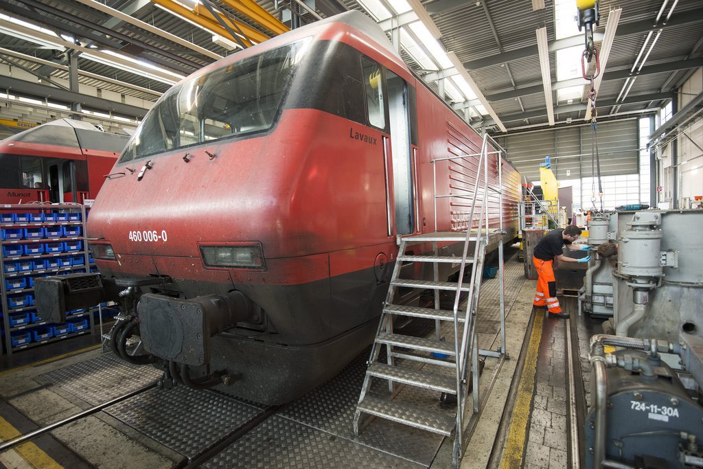 Le programme de modernisation a démarré en 2013 déjà sur ces locos introduites dès 1992.