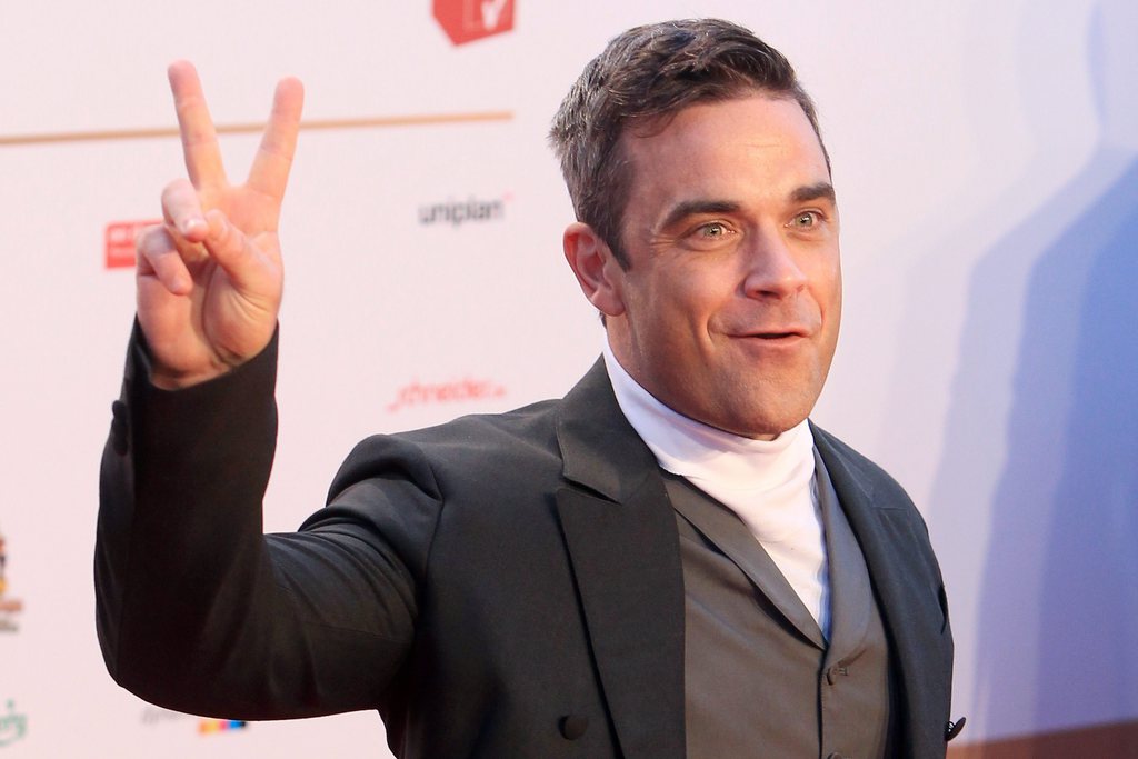 Le chanteur Robbie Williams est papa.
