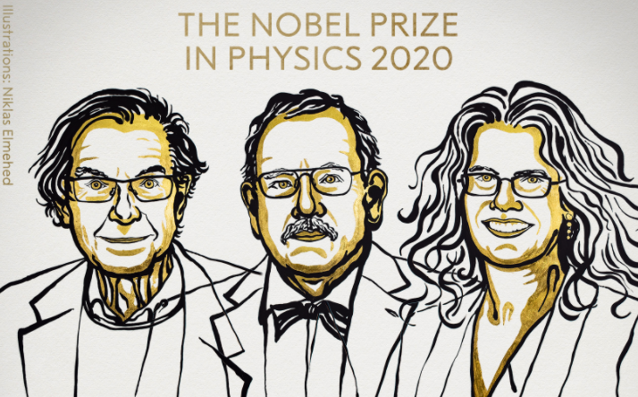 Le Nobel de Physique a sacré mardi trois pionniers de la recherche sur les "trous noirs".