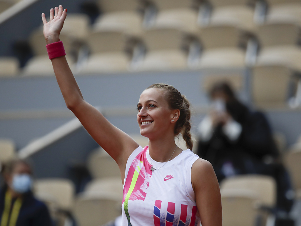 Petra Kvitova est en demi-finale à Roland-Garros.