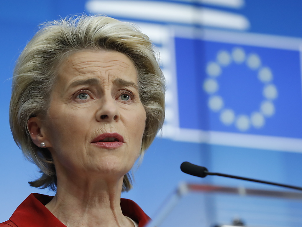 L'Allemande Ursula von der Leyen préside la Commission européenne depuis le 1er novembre 2019.