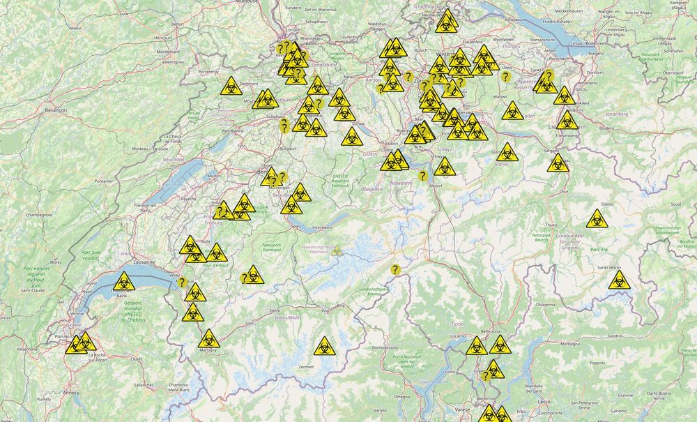 Le site web enregistre sur une carte les foyers de contamination aux nouveaux variants dans les écoles suisses.