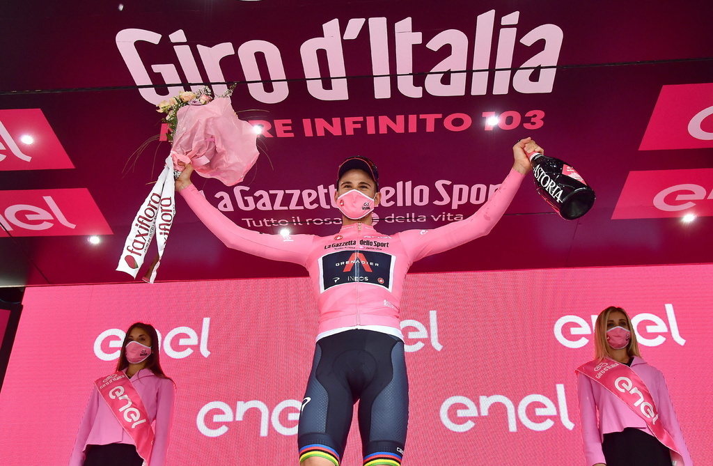 Filippo Ganna a signé son cinquième succès dans le Giro.