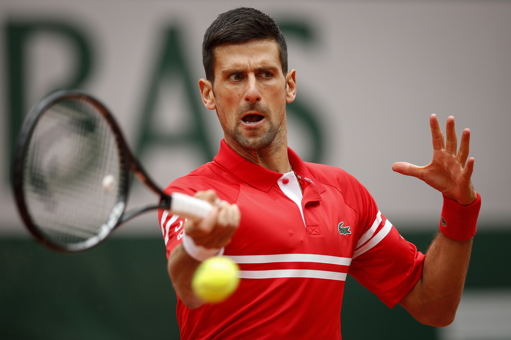 Djokovic s'est hissé sans trembler en 8e de finale à Roland-Garros.
