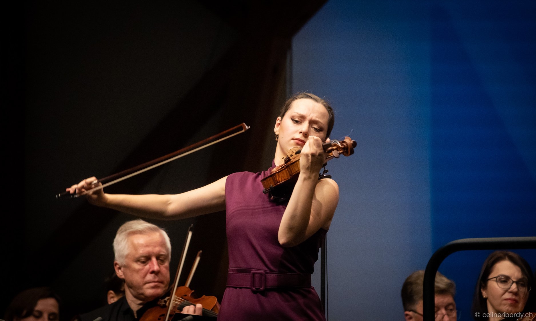 Maria Loudenitch, lauréate du Concours international de violon Tibor Varga 2021.