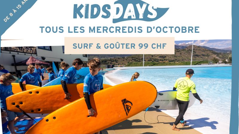 Kids Days: Surf & Goûter à Alaïa Bay !