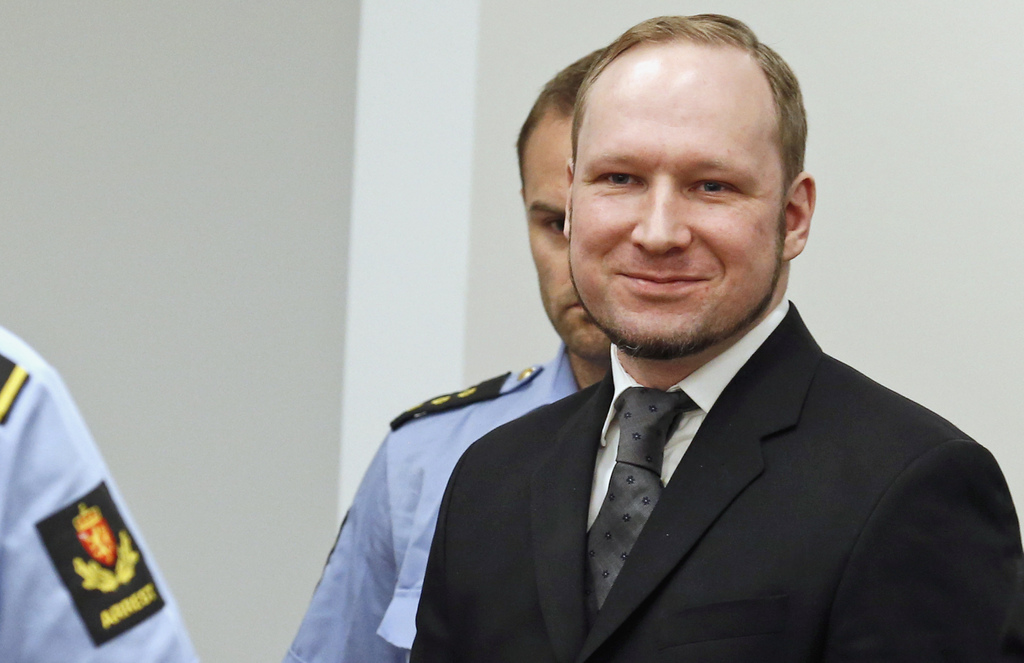 Anders Behring Breivik purge sa peine de 21 ans de prison.