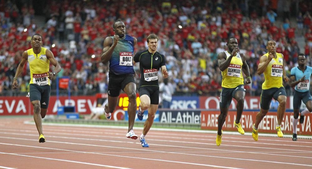 Le Jamaïcain Usain Bolt a signé sa meilleure performance de l'année au 200m avec 19''73.