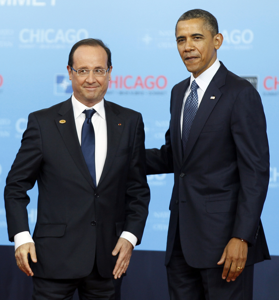 Le président Barack Obama s'est entretenu avec son homologue français François Hollande vendredi après-midi avec qui il s'est entendu pour "envoyer un message fort" à la Syrie afin de dénoncer l'usage des armes chimiques.