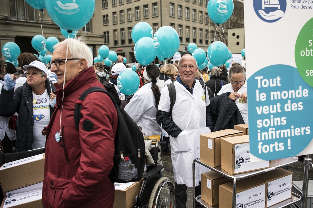 Les Suisses se prononceront le 28 novembre prochain sur l'initiative "Pour des soins infirmiers forts".