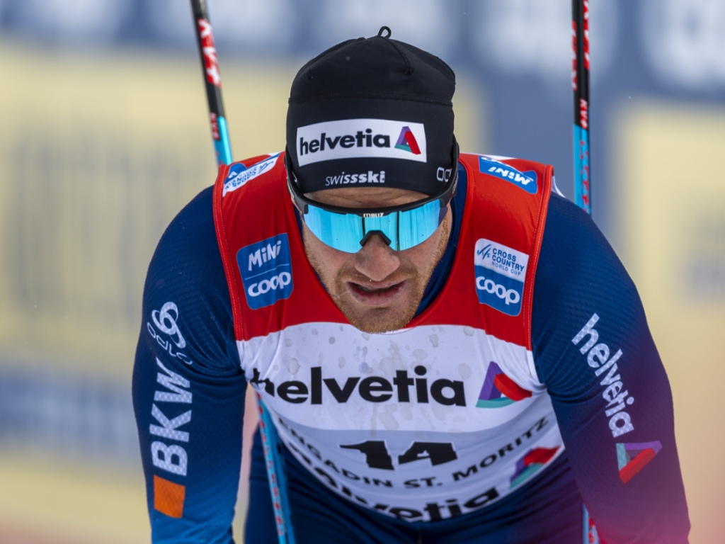 Dario Cologna s'est blessé lors d'un entraînement de ski à roulettes.