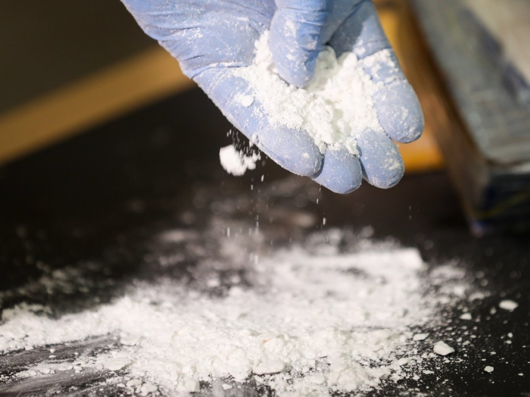 La police a trouvé lundi 15 kg de cocaïne dans les bagages d'un homme de 33 ans à l'aéroport de Zurich (illustration).