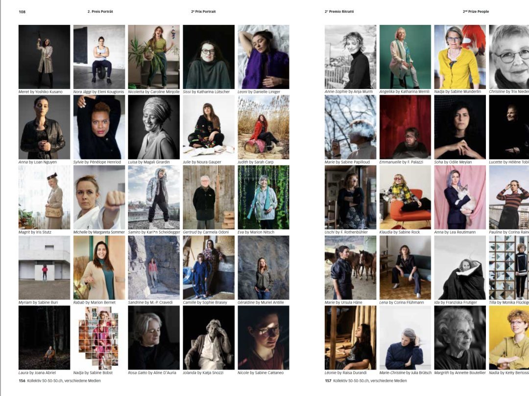 Les 50 portraits de femme réalisés par 50 femmes photographes.
