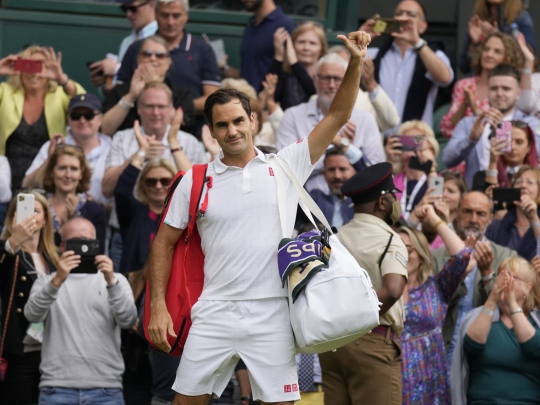Roger Federer a disputé son dernier match à Wimbledon, en juillet 2021. Fera-t-il ses adieux au tennis à Bâle, en 2022 ou plus tard?