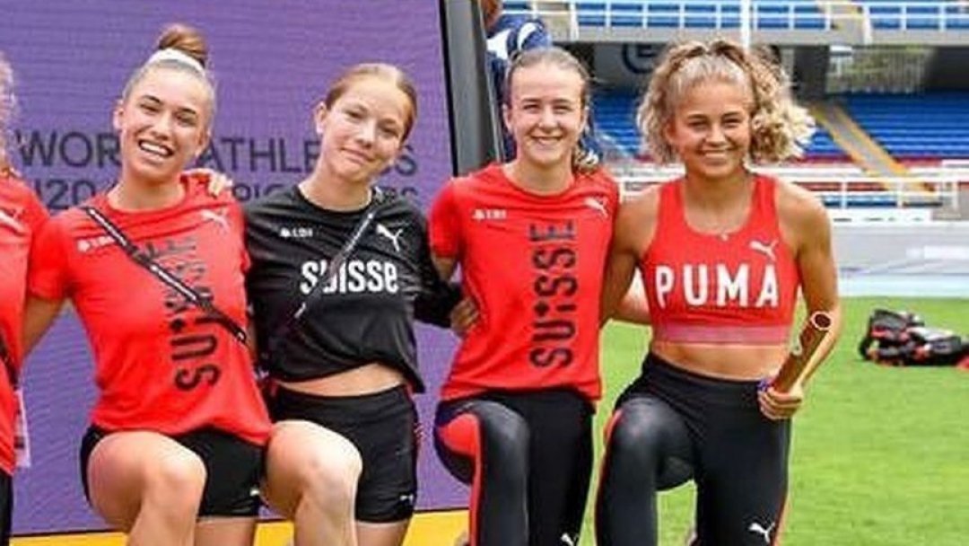 Athlétisme: la Suisse disqualifiée en finale du relais féminin des Mondiaux juniors