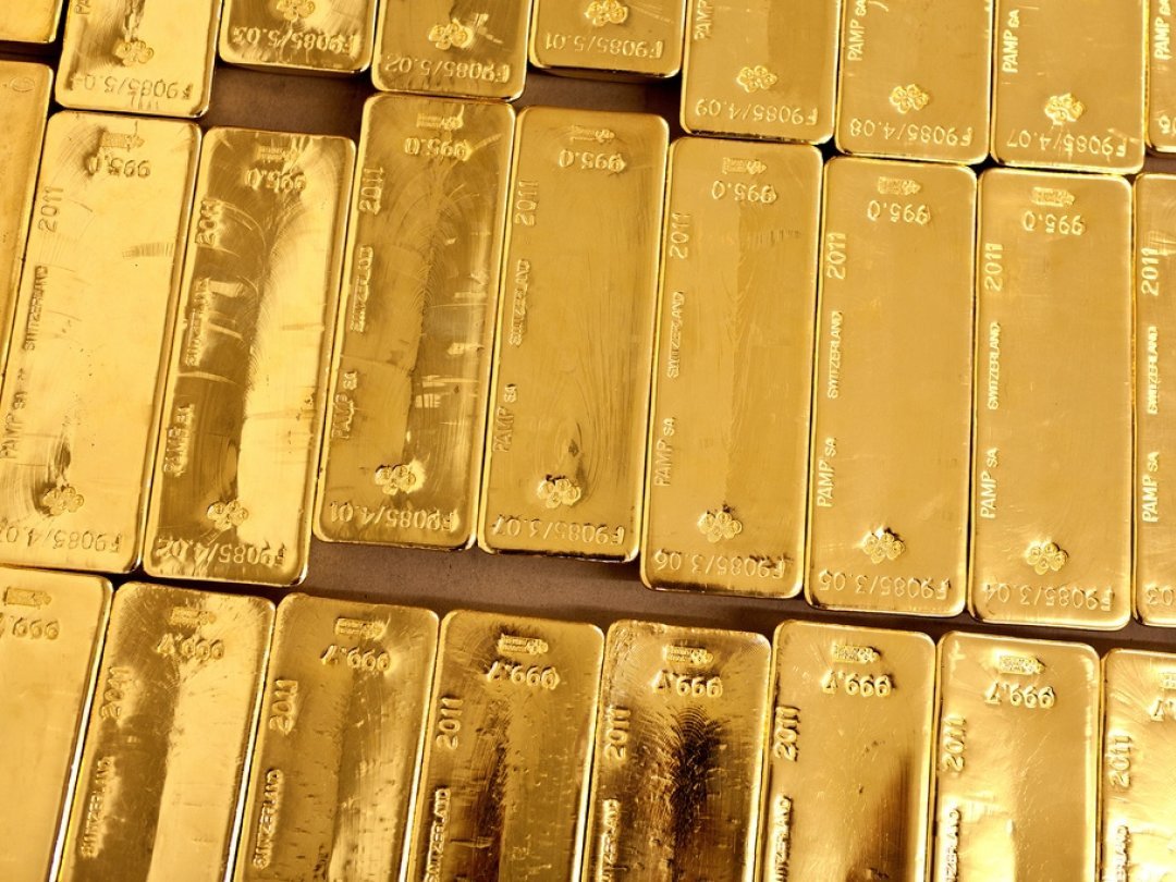 Plus de trois tonnes d'or provenant de Russie ont été envoyées en Suisse en mai. (illustration)