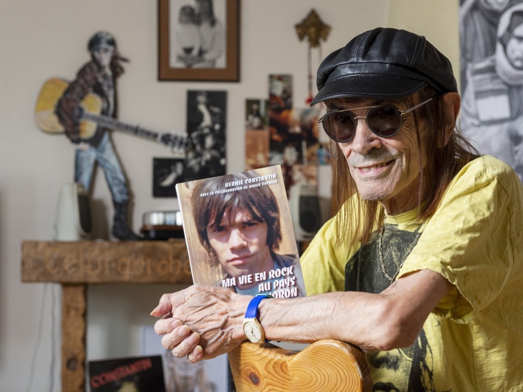 Bernie Constantin présente son autobiographie "Ma vie en rock au pays du rhododendron", écrit avec la collaboration de Didier Tischler.