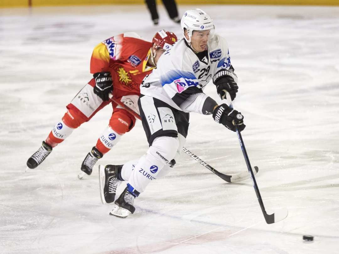 En 2020, Jérémie Kamerzin avait retrouvé le HC Sierre et la patinoire de Graben – où il a été en partie formé – le temps d’un match de Coupe.