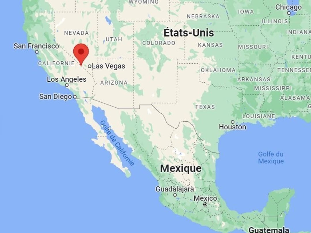L'énergie sismique a parcouru 2400 kilomètres à travers la croûte terrestre entre le Mexique et le Nevada.