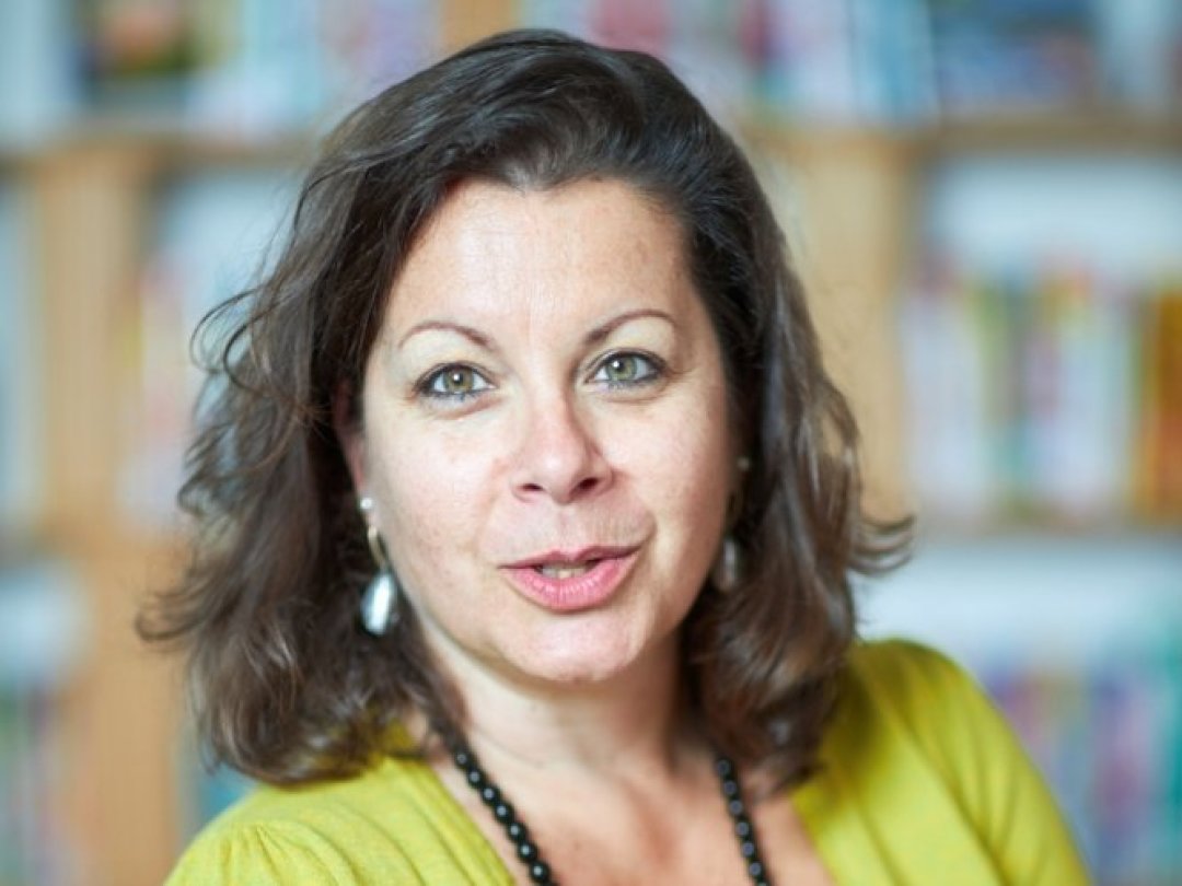 Yasmina Giaquinto, directrice de la Librairie du Baobab, à Martigny.