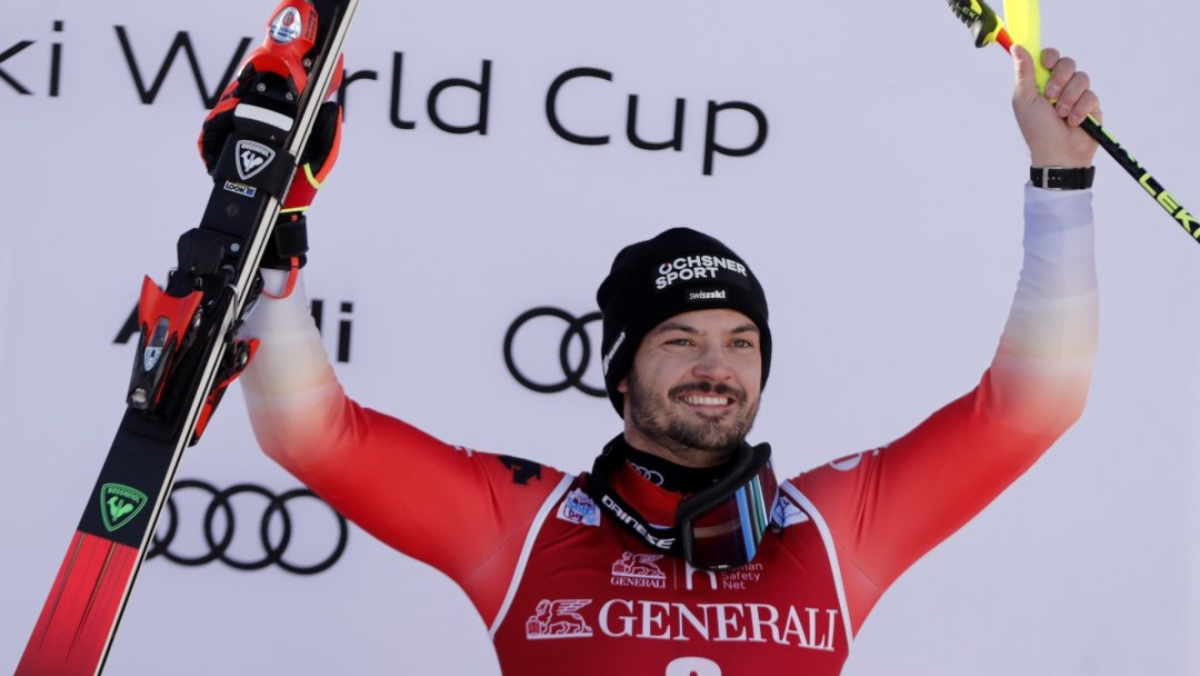 «J’ai eu peur de finir 4e à nouveau…» Loïc Meillard, après sa 3e place à Val d’Isère