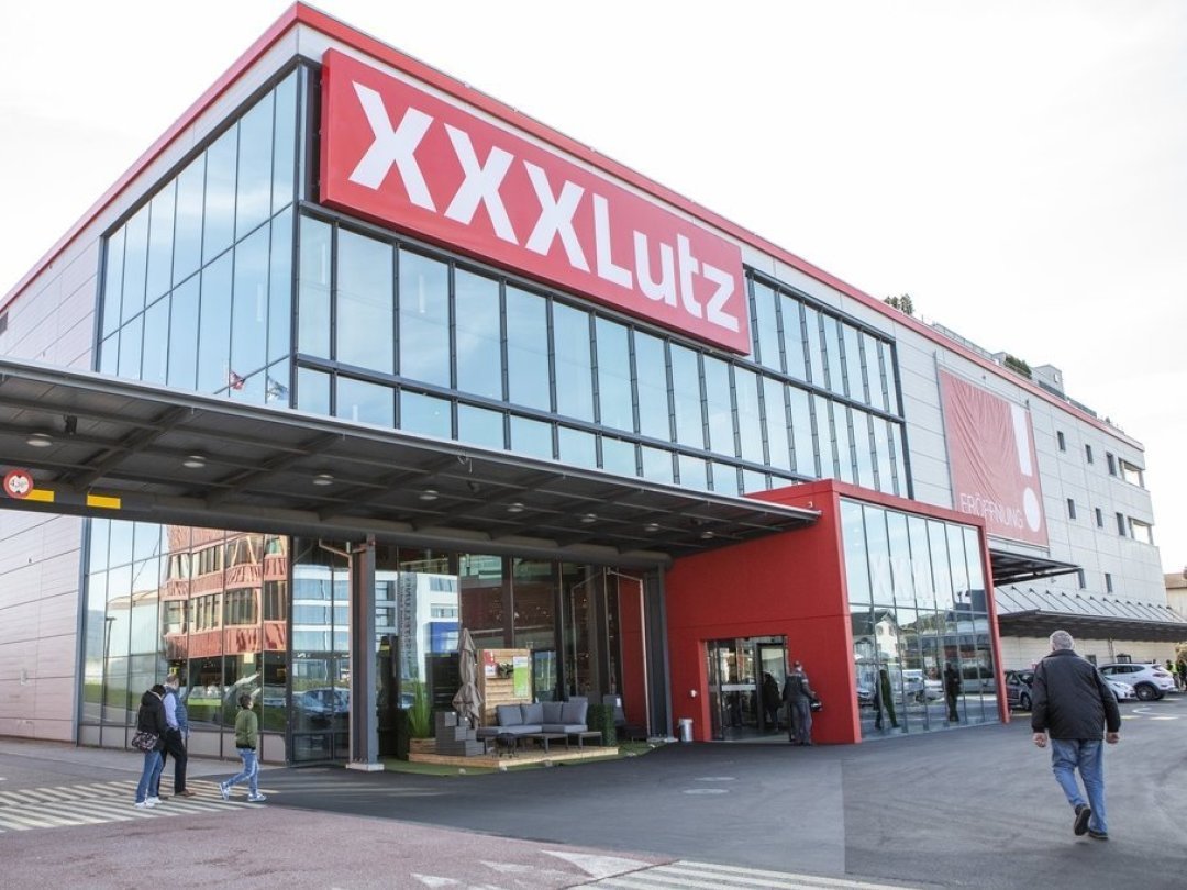 XXXLutz est déjà numéro deux du marché du meuble en Suisse avec les enseignes Lipo, Mömax et Pfister (illustration).