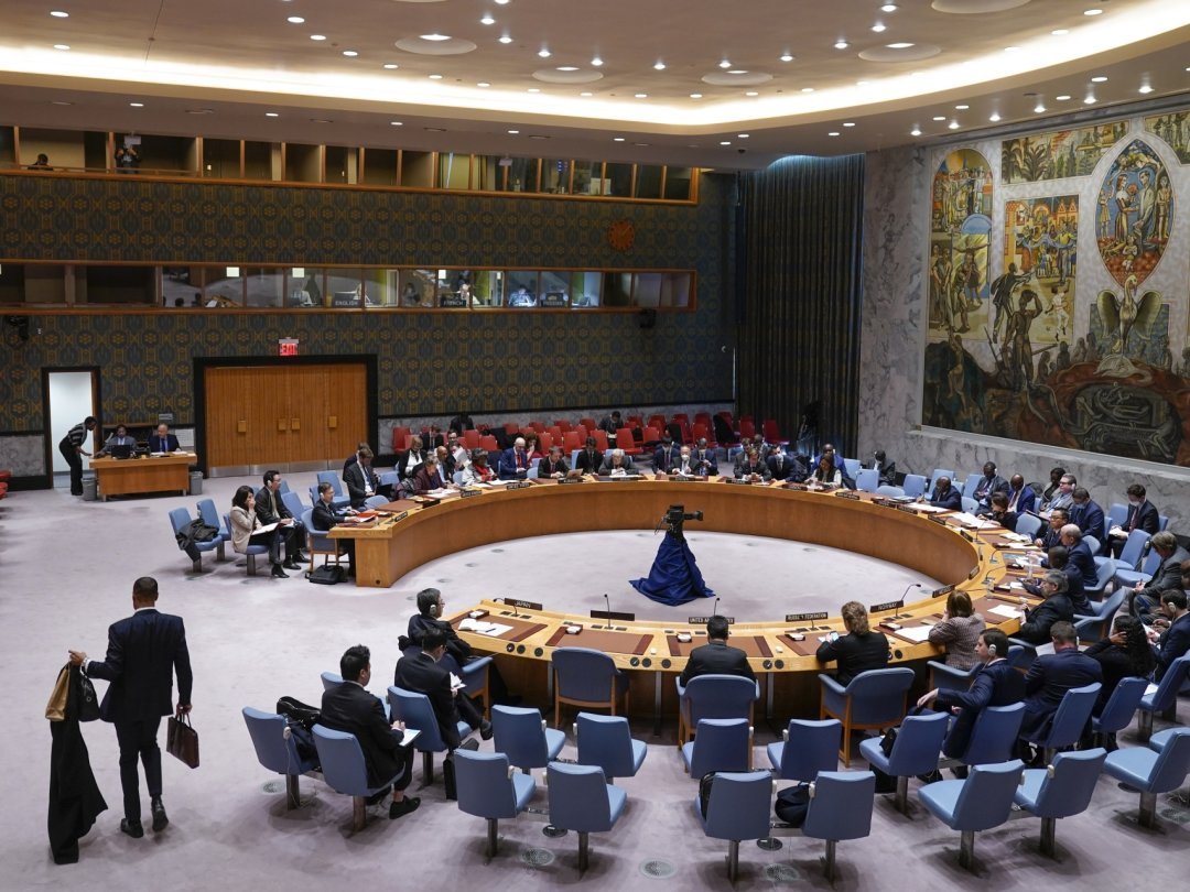 Le Conseil de sécurité de l'ONU, ici le 21 novembre dernier, siège au coeur de Manhattan, à New York.