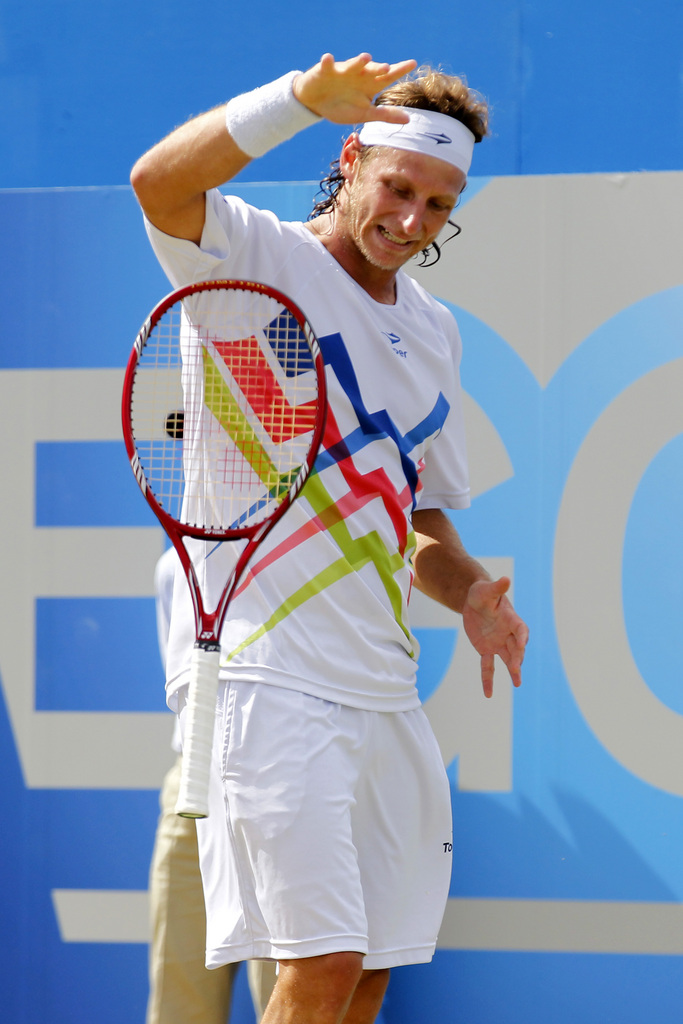 À 31 ans, l'Argentin David Nalbandian laisse tomber le tennis.