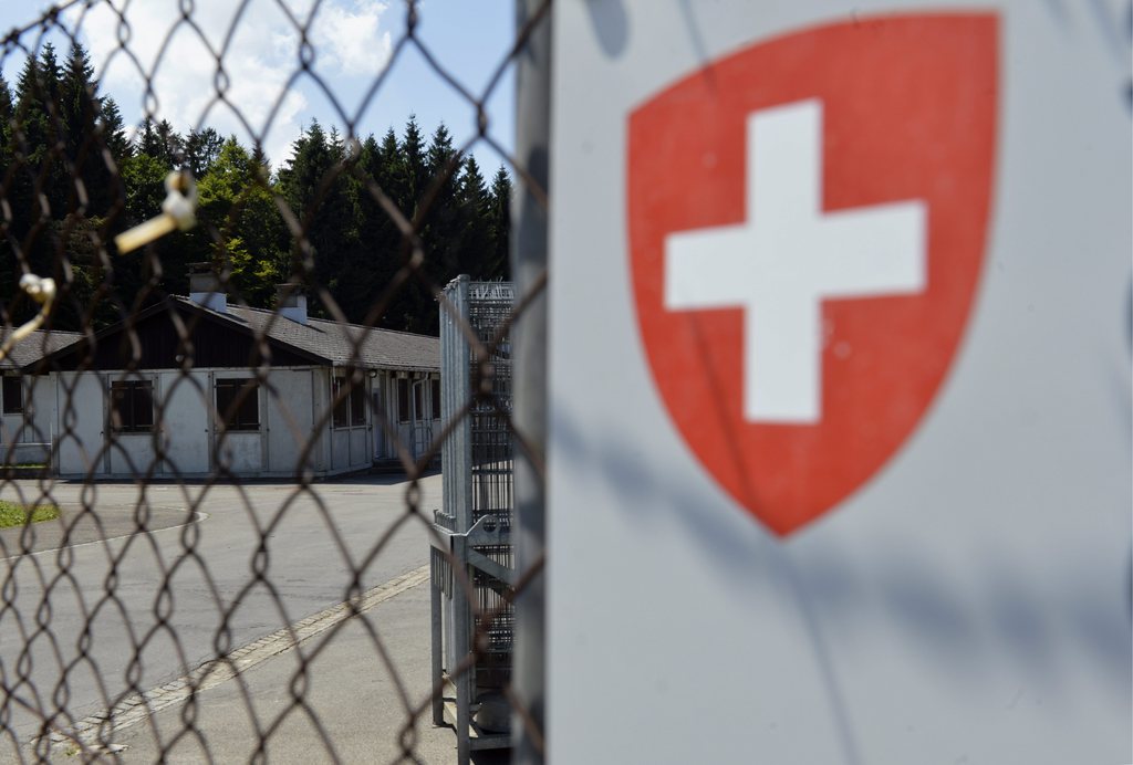 Le nombre de demandes d'asile est en baisse mais la Suisse prévoit l'ouverture de nouveaux centres de requérants comme ici à Gubel dans le canton de Zug.