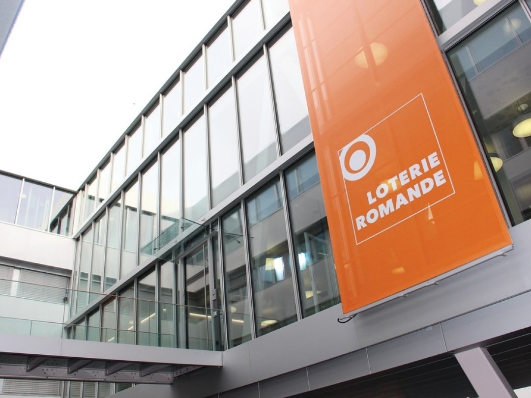 La Loterie romande, ici son siège à Lausanne, a réalisé un exercice 2022 exceptionnel.