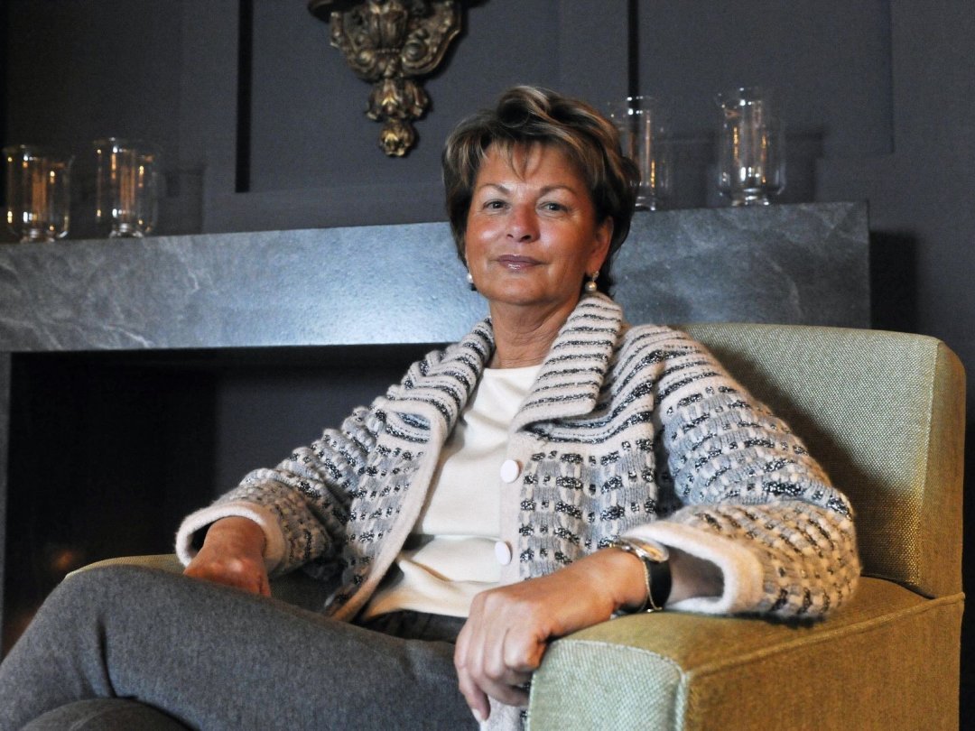 La baronne Myriam Ullens de Schooten est à l'initiative de la création du Club des Combins.