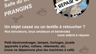 Repair Café - 4 mai à Prangins