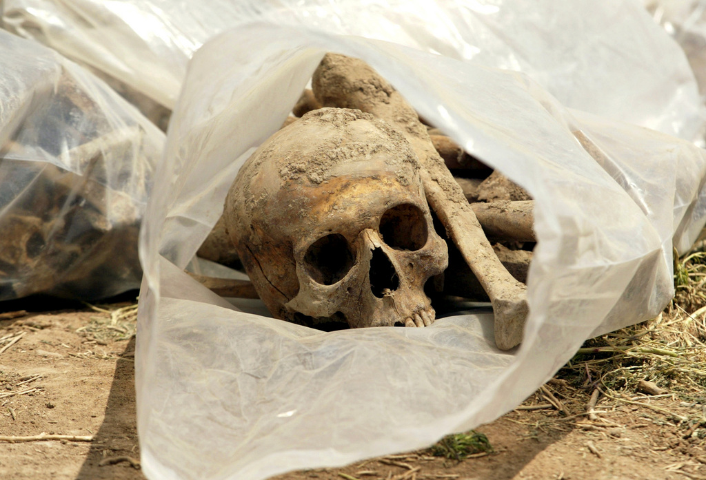 Une quarantaine de crânes humains ont été retrouvés au domicile d'un homme au Burundi. 