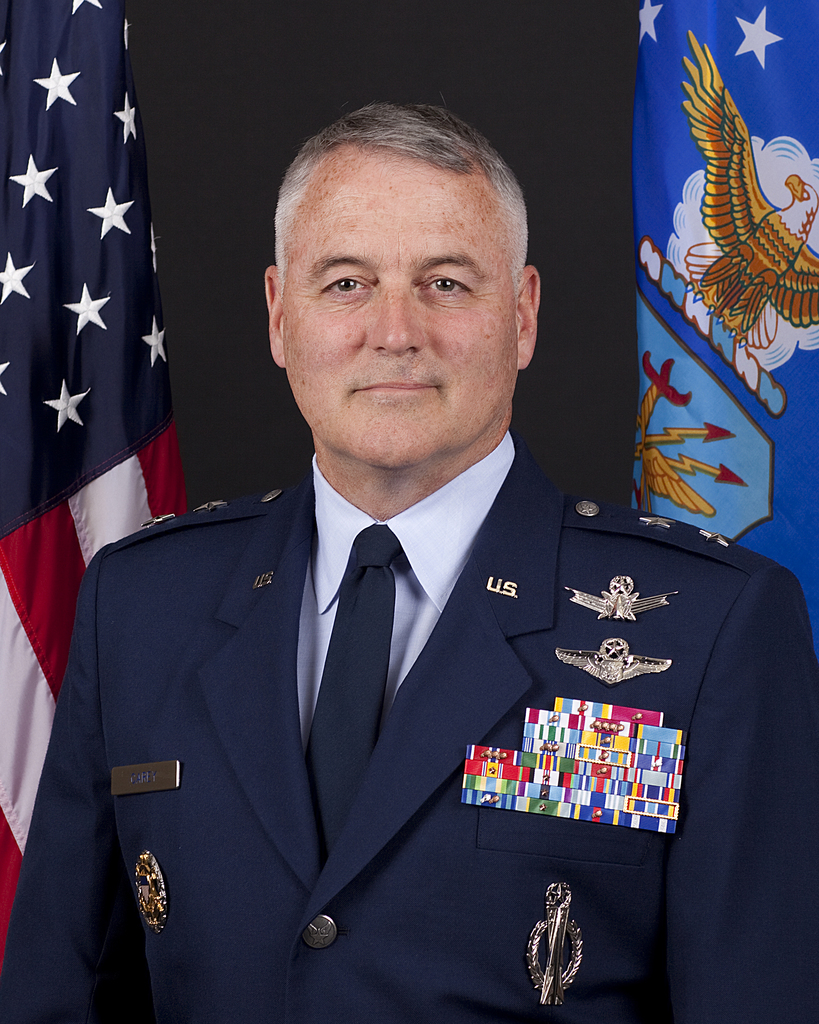 This undated handout photo provided by the US Air Force shows Maj. Gen. Michael J. Carey.  Investigators say the Air Force general, fired in October as commander of the U.S. land-based nuclear missle force, engaged in "inappropriate behavior" while in Russia, including heavy drinking rudeness to his hosts.    (AP Photo/US Air Force)