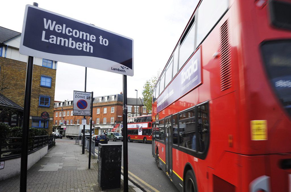 Le quartier de Lambeth dans le sud de Londres où la police a retrouvé les trois femmes.