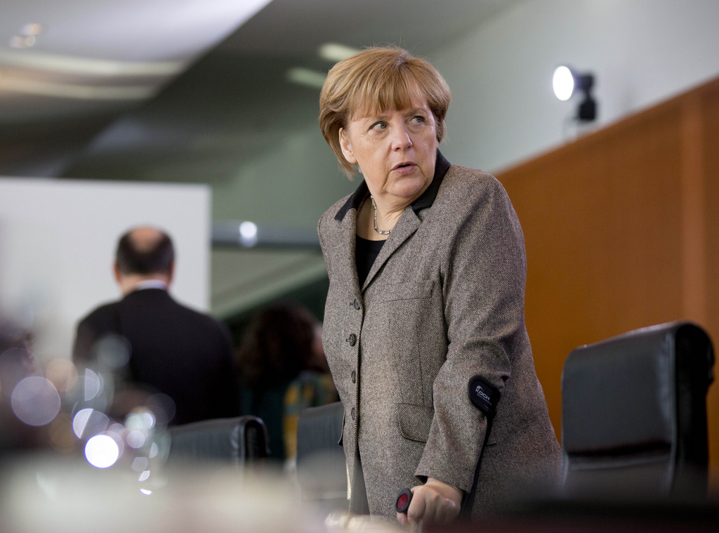 Angela Merkel ne veut pas que la Suisse bénéficie de conditions différentes de celles appliquées au Luxembourg ou à l'Autriche.