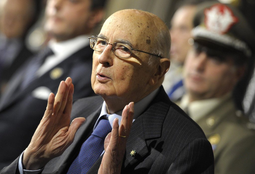 Le président italien Giorgio Napolitano doit former un nouveau gouvernement après la démission d'Enrico Letta. 