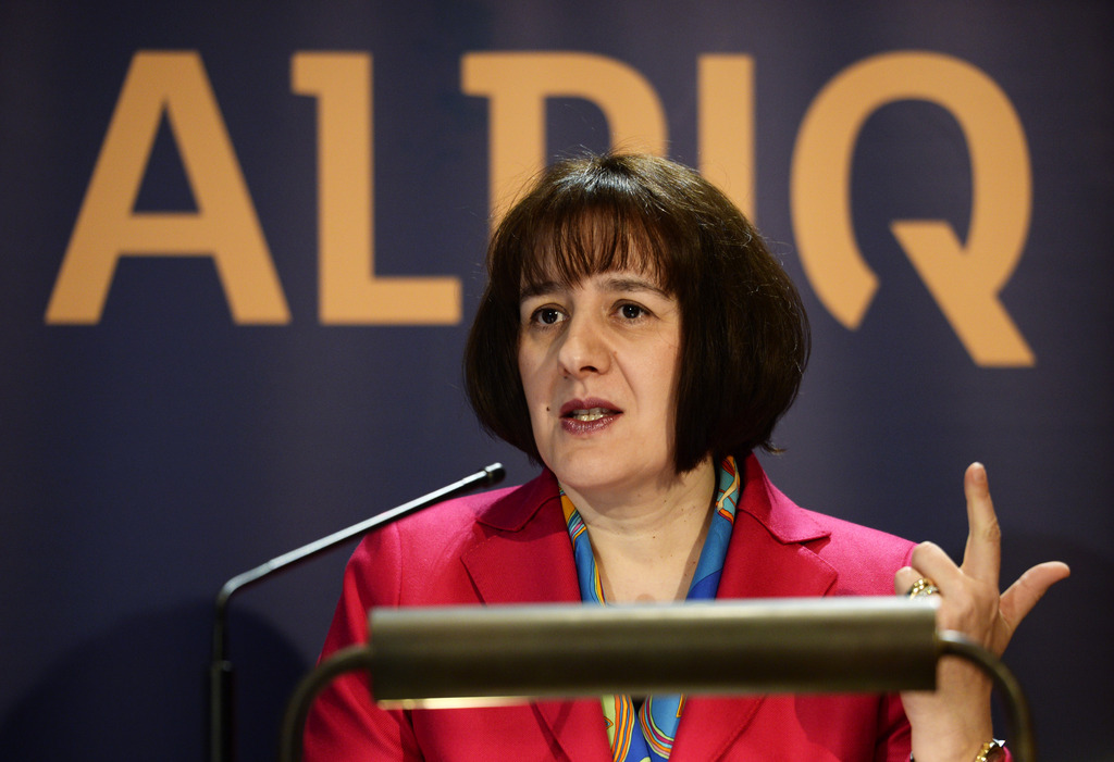 Jasmin Staiblin, CEO d'Alpiq doit faire face à une chute des prix du marché de l'électricité.