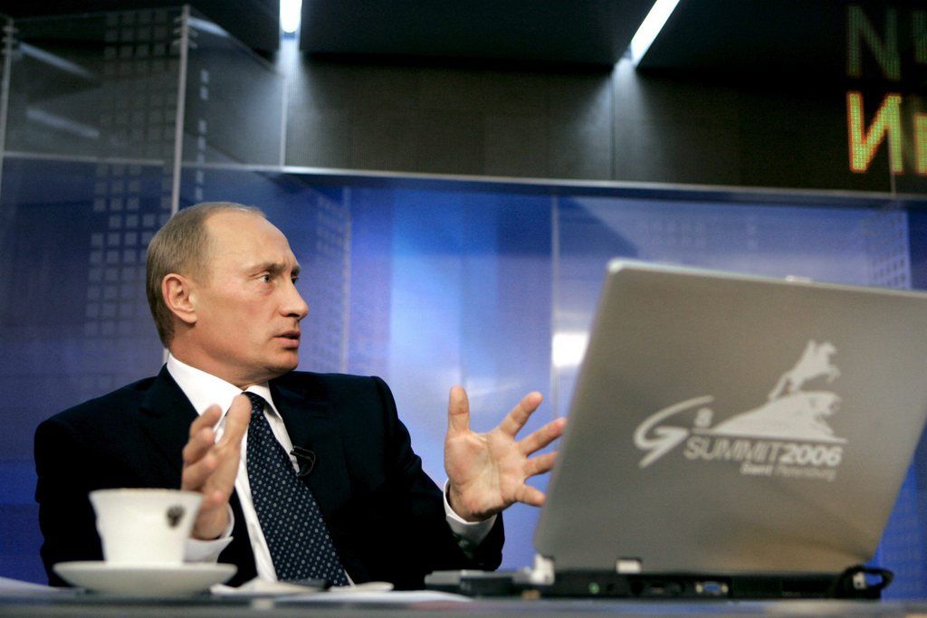 Le président russe Vladimir Putin.