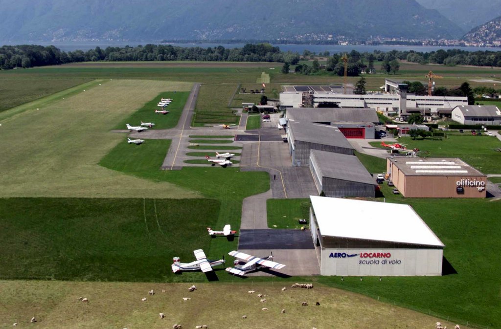 L'accident a eu lieu à l'aérodrome de Locarno-Magadino.