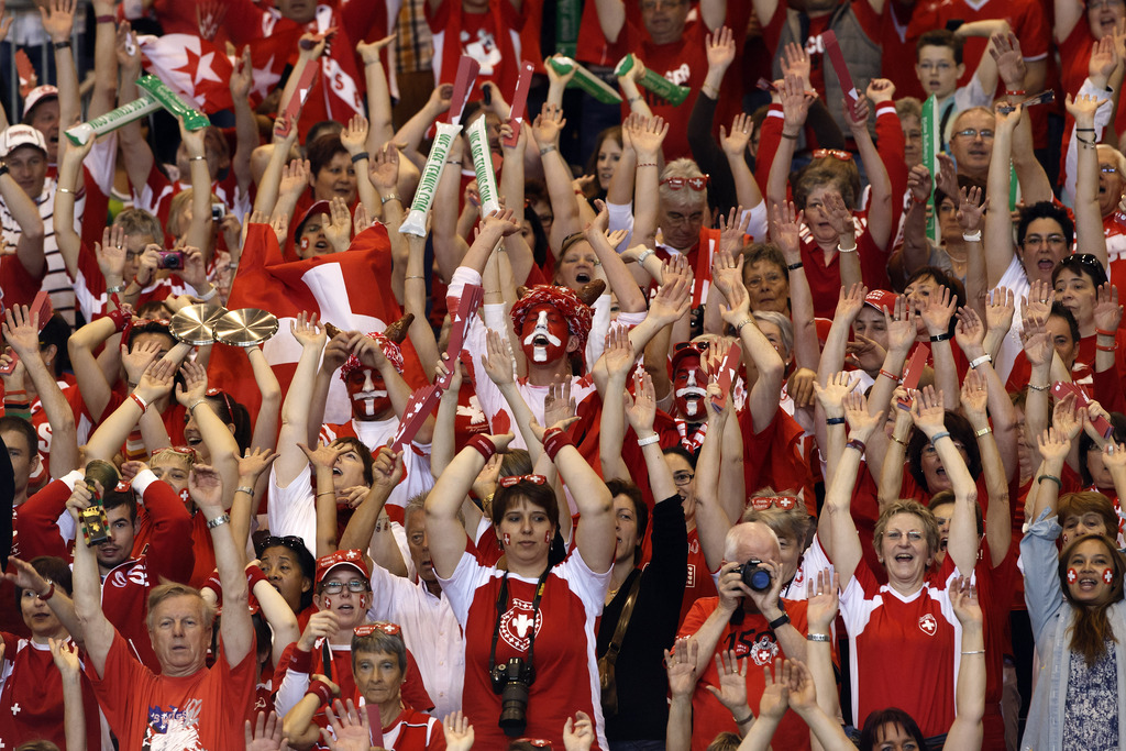 Les supporters suisses seront au rendez-vous de la demi-finale de Coupe Davis en septembre prochain à Genève. 