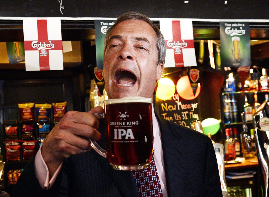 Nigel Farage a soif de victoires électorales. Après son triomphe de dimanche, il compte bien poursuivre son programme anti-européen.