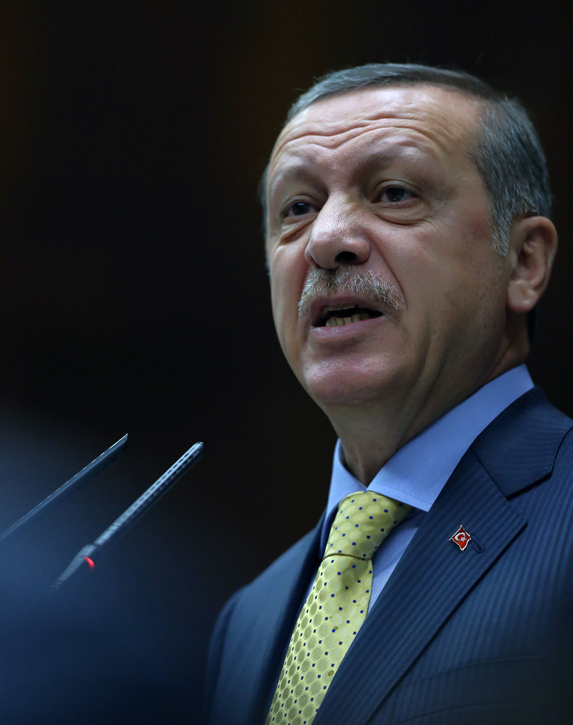 Le Premier ministre turc controversé Recep Tayyip Erdogan. 