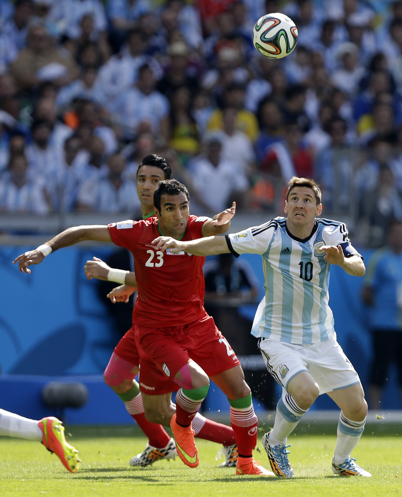 Lionel Messi a sauvé les meubles de l'Argentine dans le match contre l'Iran. 