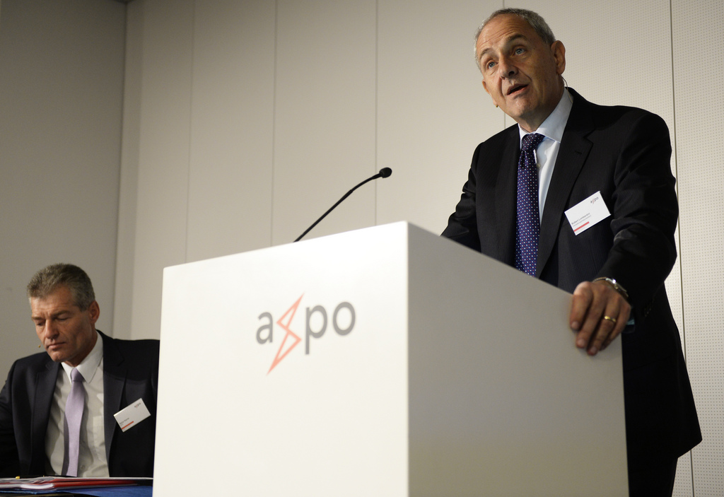 La situation dans le secteur de l'électricité est alarmante, estime Robert Lombardini, président d'Axpo. S'il n'y a pas de changement, Axpo pourrait perdre jusqu'à un milliard de francs.