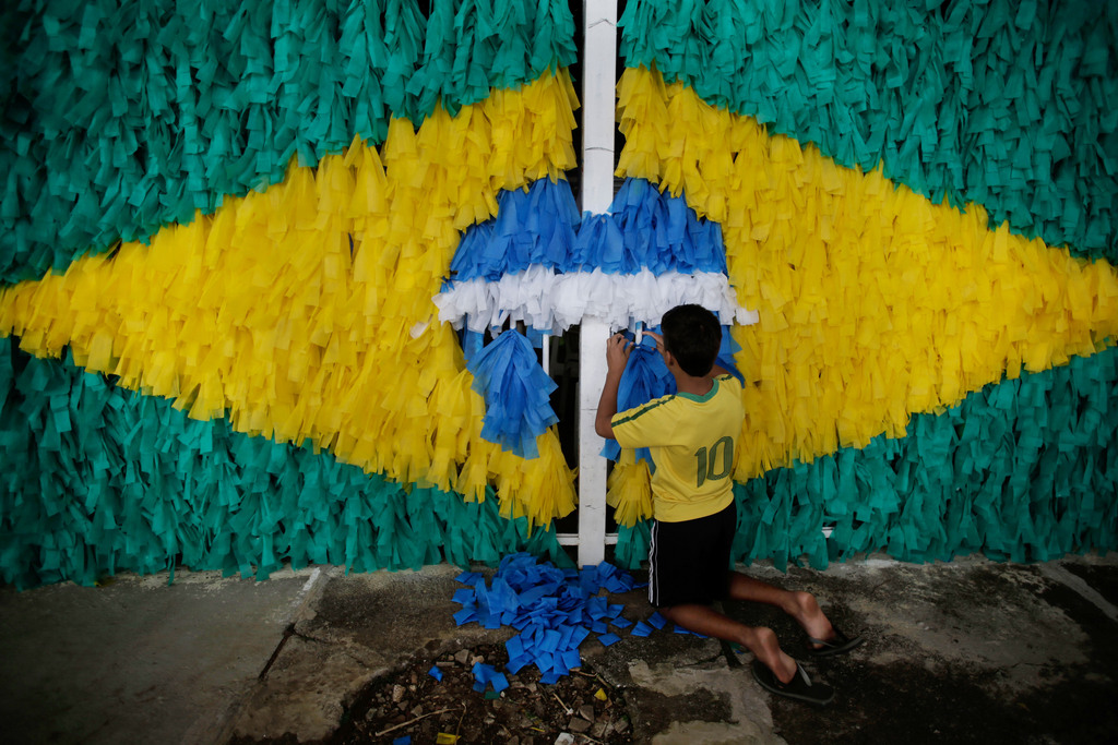 La culture brésilienne est contagieuse en période de Coupe du monde.